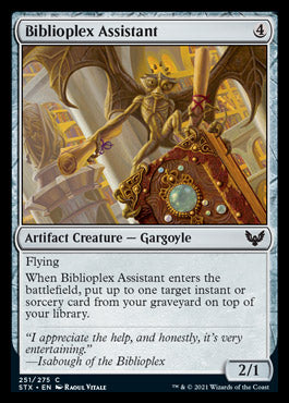 Biblioplex Assistant [Strixhaven: School of Mages] | Odin's Place