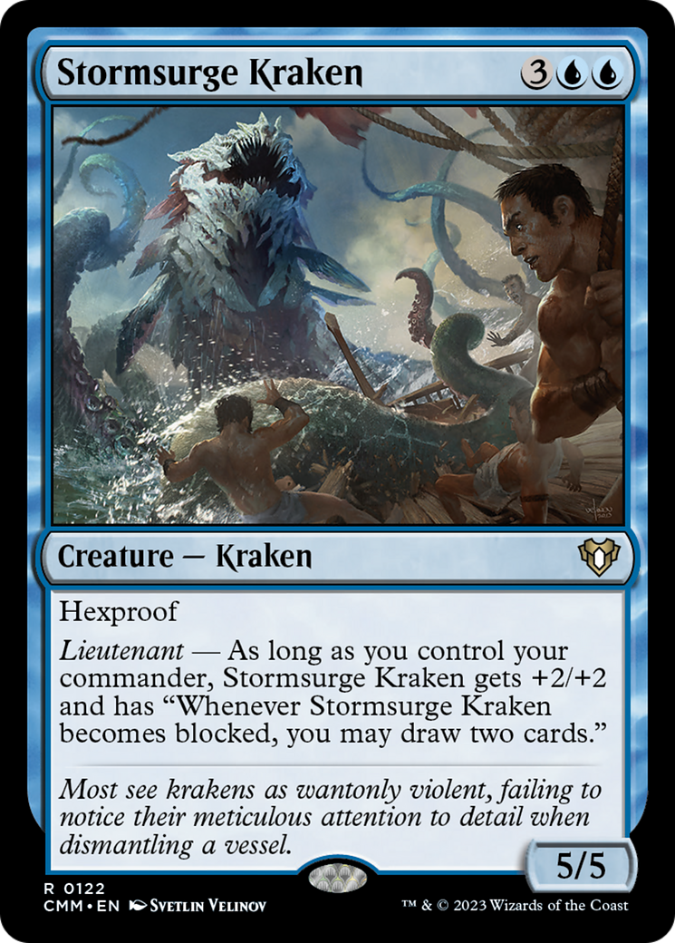 Stormsurge Kraken [Commander Masters] | Odin's Place