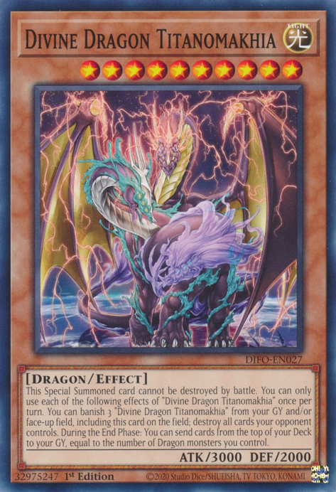 Divine Dragon Titanomakhia [DIFO-EN027] Common | Odin's Place