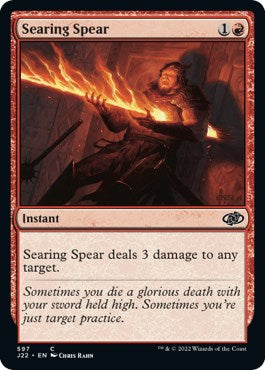 Searing Spear [Jumpstart 2022] | Odin's Place