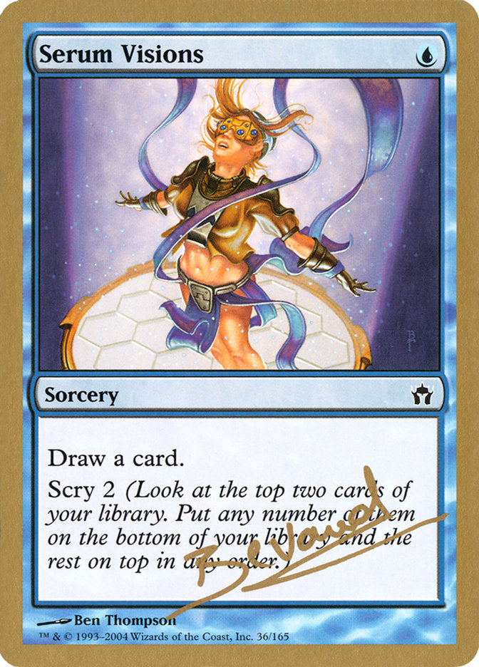 Serum Visions (Manuel Bevand) [World Championship Decks 2004] | Odin's Place