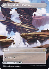 Branchloft Pathway // Boulderloft Pathway (Borderless Alternate Art) [Zendikar Rising] | Odin's Place