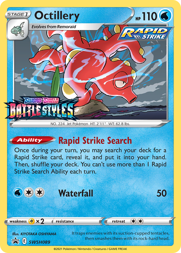 Octillery (SWSH089) (Prerelease Promo) [Sword & Shield: Black Star Promos] | Odin's Place