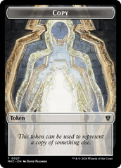Copy // Zombie Double-Sided Token [Murders at Karlov Manor Commander Tokens] | Odin's Place