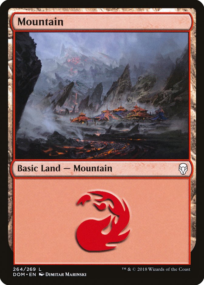 Mountain (264) [Dominaria] | Odin's Place
