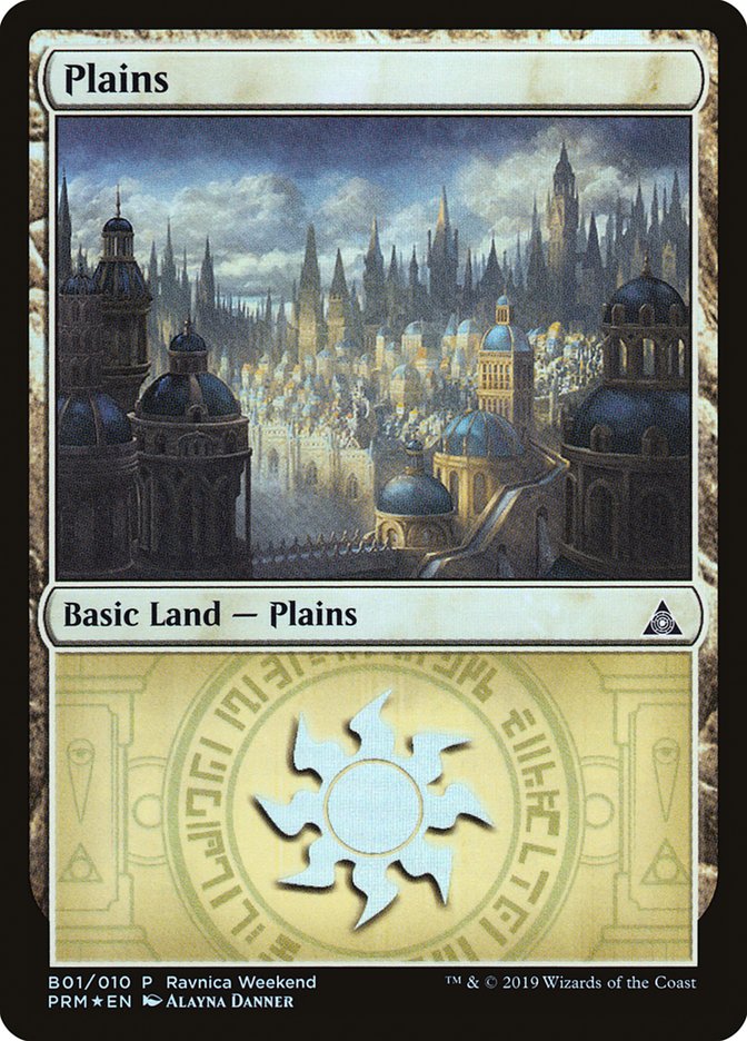 Plains (B01) [Ravnica Allegiance Guild Kit] | Odin's Place