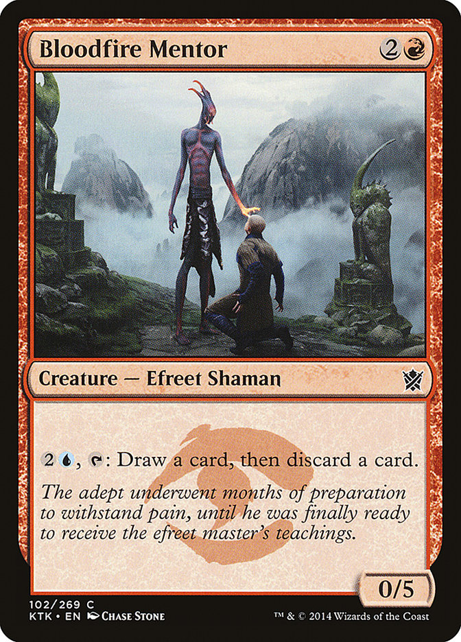 Bloodfire Mentor (102) [Khans of Tarkir] | Odin's Place