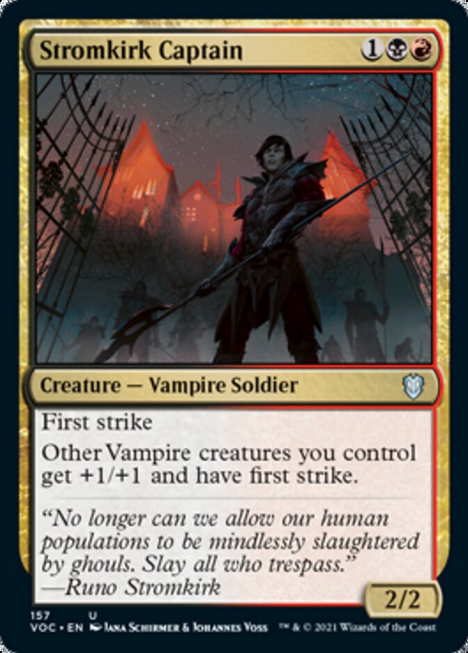 Stromkirk Captain [Innistrad: Crimson Vow Commander] | Odin's Place