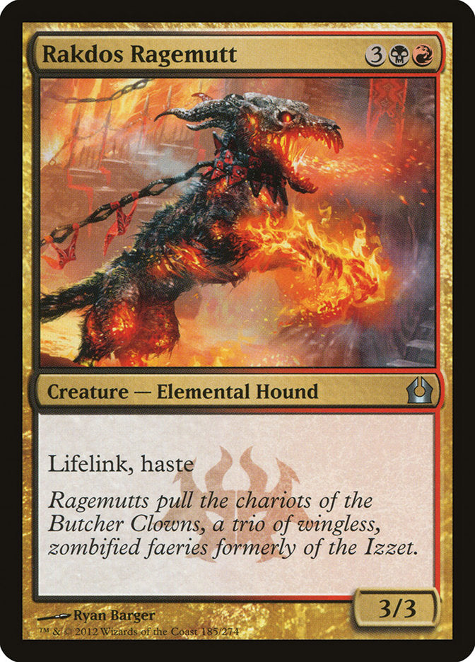 Rakdos Ragemutt (185) [Return to Ravnica] | Odin's Place