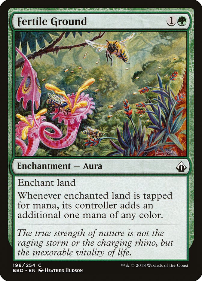 Fertile Ground (198) [Battlebond] | Odin's Place