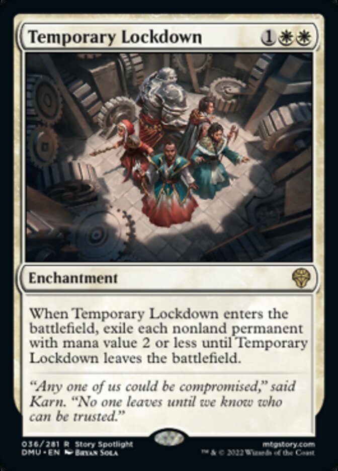 Temporary Lockdown [Dominaria United] | Odin's Place
