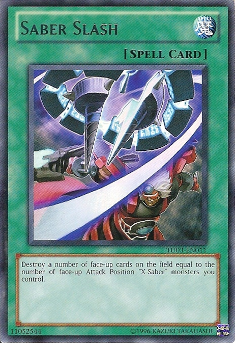 Saber Slash [TU03-EN011] Rare | Odin's Place