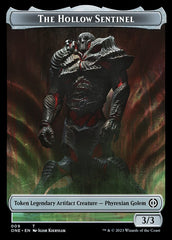 Phyrexian Mite (011) // The Hollow Sentinel Double-Sided Token [Phyrexia: All Will Be One Tokens] | Odin's Place
