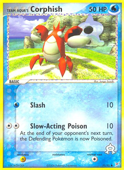 Team Aqua's Corphish (51/95) [EX: Team Magma vs Team Aqua] | Odin's Place