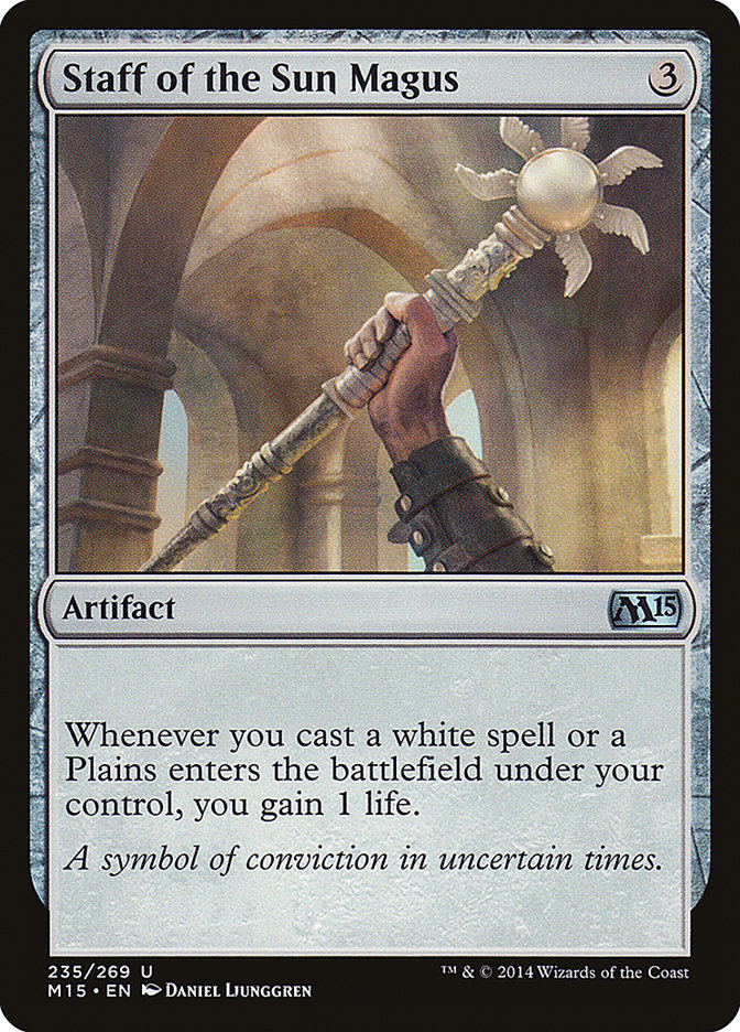 Staff of the Sun Magus (235) [Magic 2015] | Odin's Place