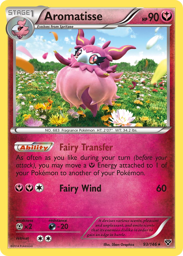 Aromatisse (93/146) (Theme Deck Exclusive) [XY: Base Set] | Odin's Place
