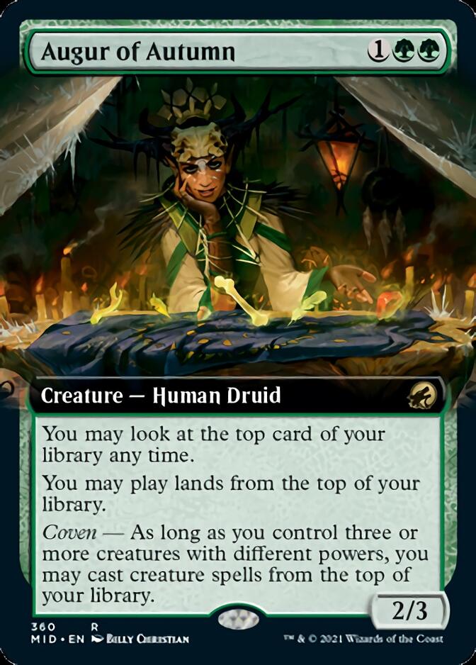 Augur of Autumn (Extended Art) [Innistrad: Midnight Hunt] | Odin's Place