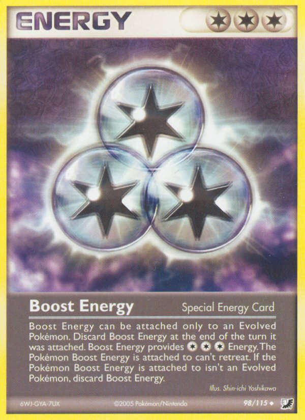 Boost Energy (98/115) [EX: Unseen Forces] | Odin's Place