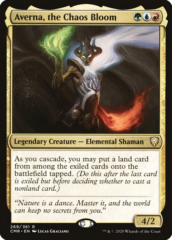 Averna, the Chaos Bloom [Commander Legends] | Odin's Place