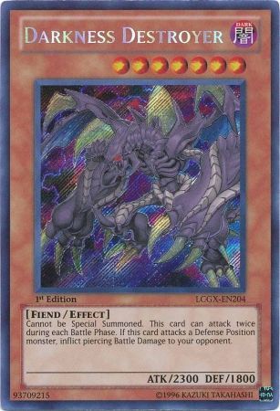 Darkness Destroyer [LCGX-EN204] Secret Rare | Odin's Place