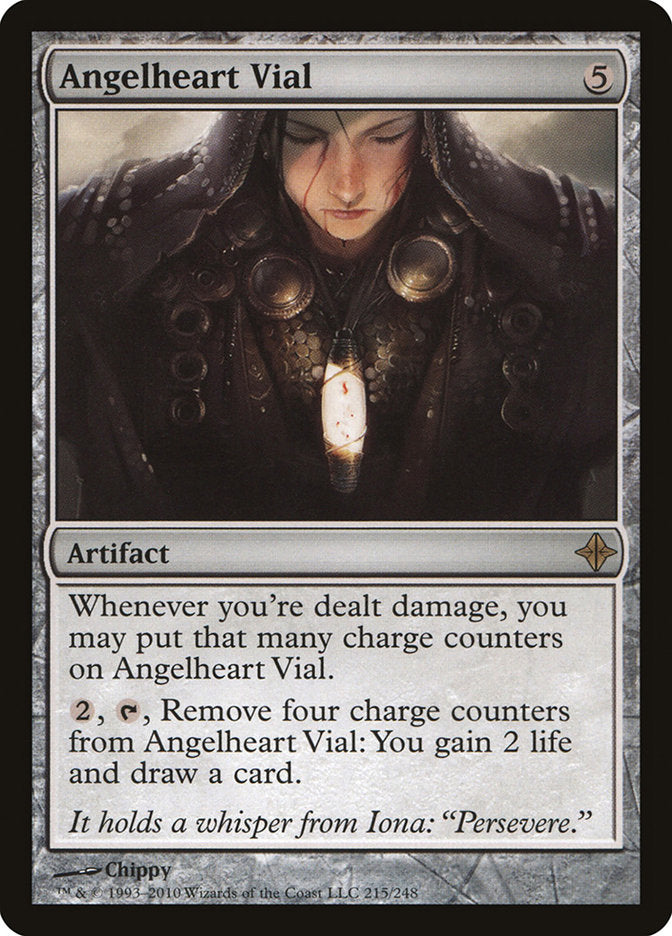 Angelheart Vial (215) [Rise of the Eldrazi] | Odin's Place