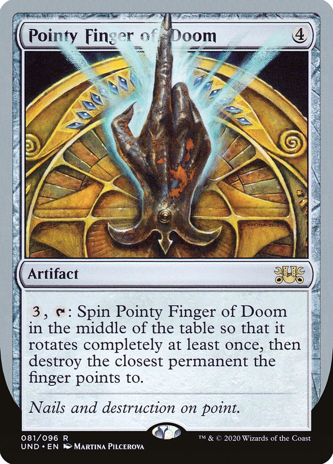 Pointy Finger of Doom [Unsanctioned] | Odin's Place