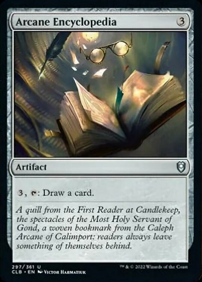 Arcane Encyclopedia [Commander Legends: Battle for Baldur's Gate] | Odin's Place