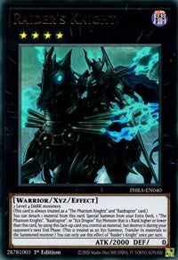 Raider's Knight [PHRA-EN040] Ultra Rare | Odin's Place