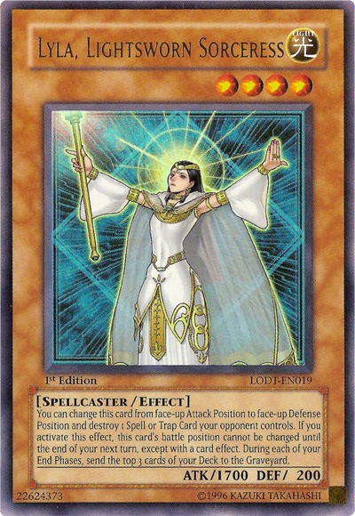 Lyla, Lightsworn Sorceress [LODT-EN019] Ultra Rare | Odin's Place