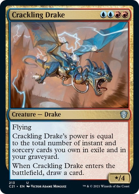 Crackling Drake [Commander 2021] | Odin's Place