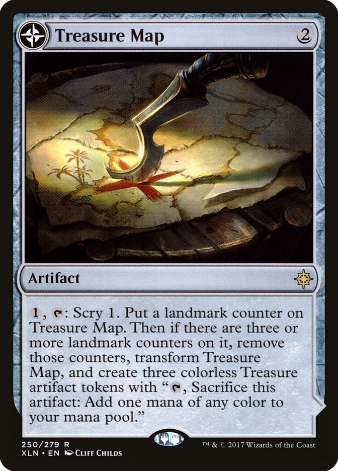 Treasure Map // Treasure Cove [Ixalan] | Odin's Place