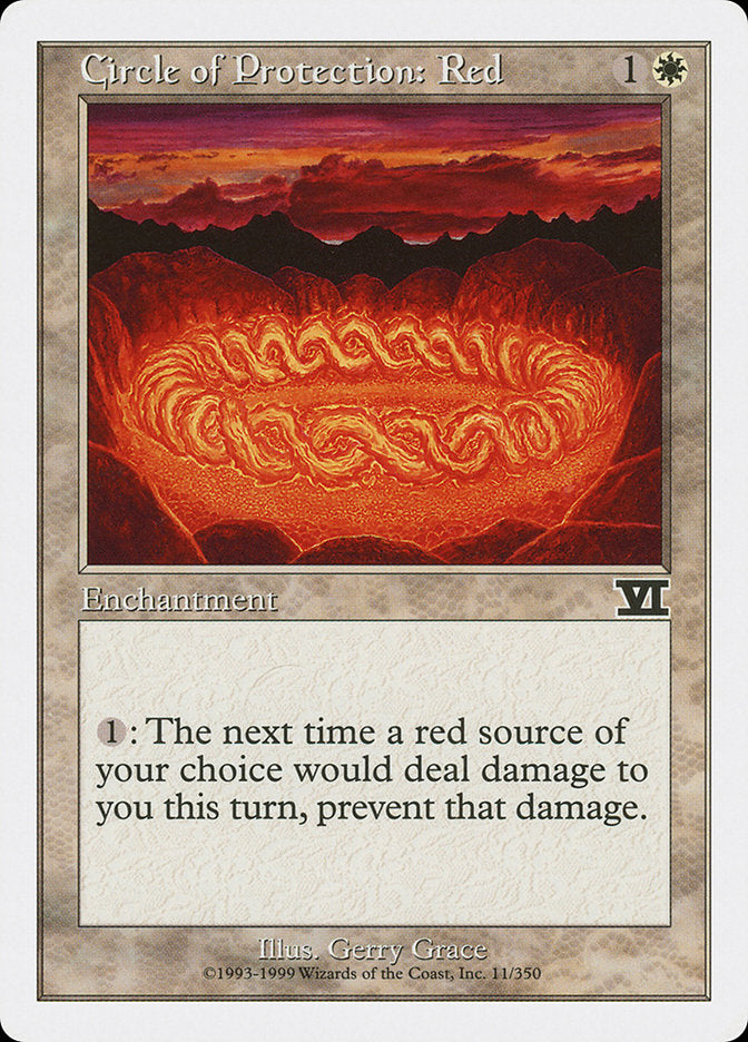 Circle of Protection: Red (11) [Classic Sixth Edition] | Odin's Place