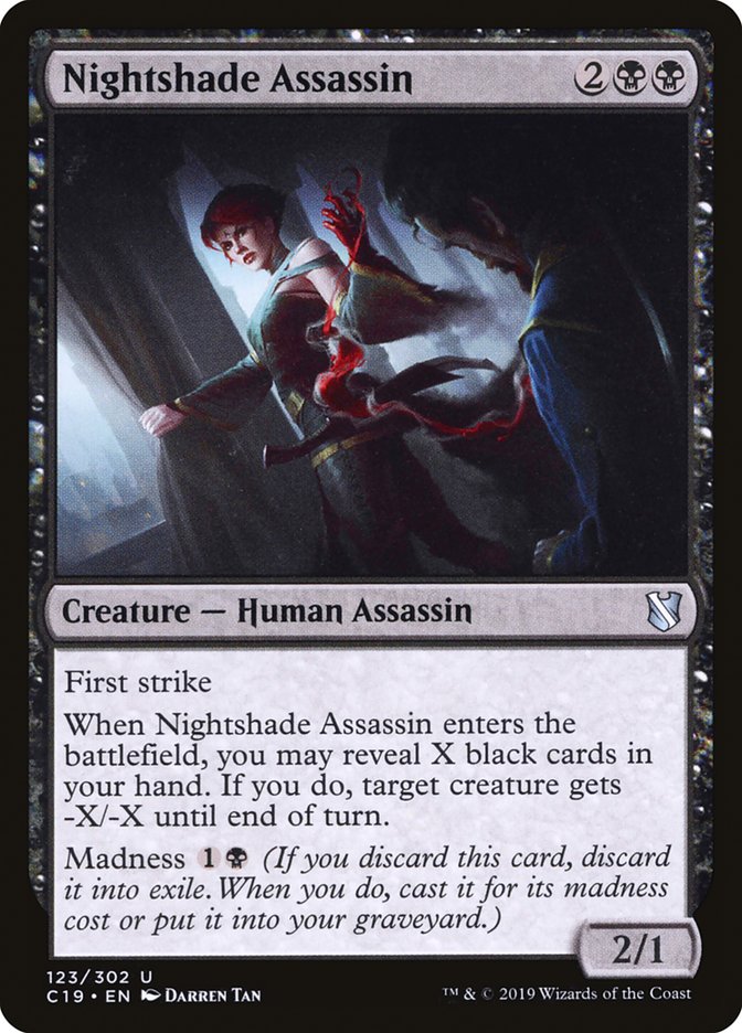 Nightshade Assassin [Commander 2019] | Odin's Place