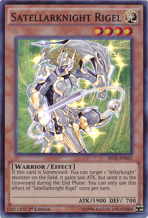Satellarknight Rigel [SECE-EN025] Super Rare | Odin's Place