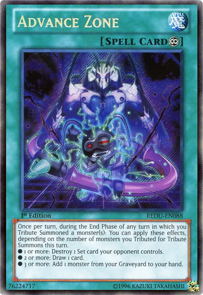 Advance Zone [REDU-EN088] Secret Rare | Odin's Place