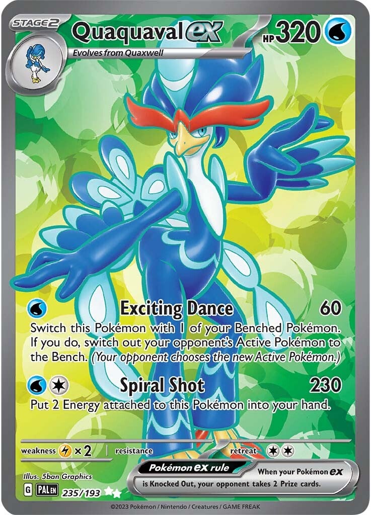 Quaquaval ex (235/193) [Scarlet & Violet: Paldea Evolved] | Odin's Place
