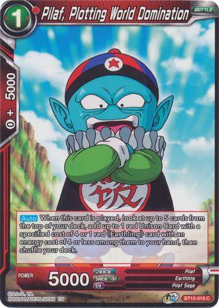 Pilaf, Plotting World Domination (BT10-019) [Rise of the Unison Warrior 2nd Edition] | Odin's Place