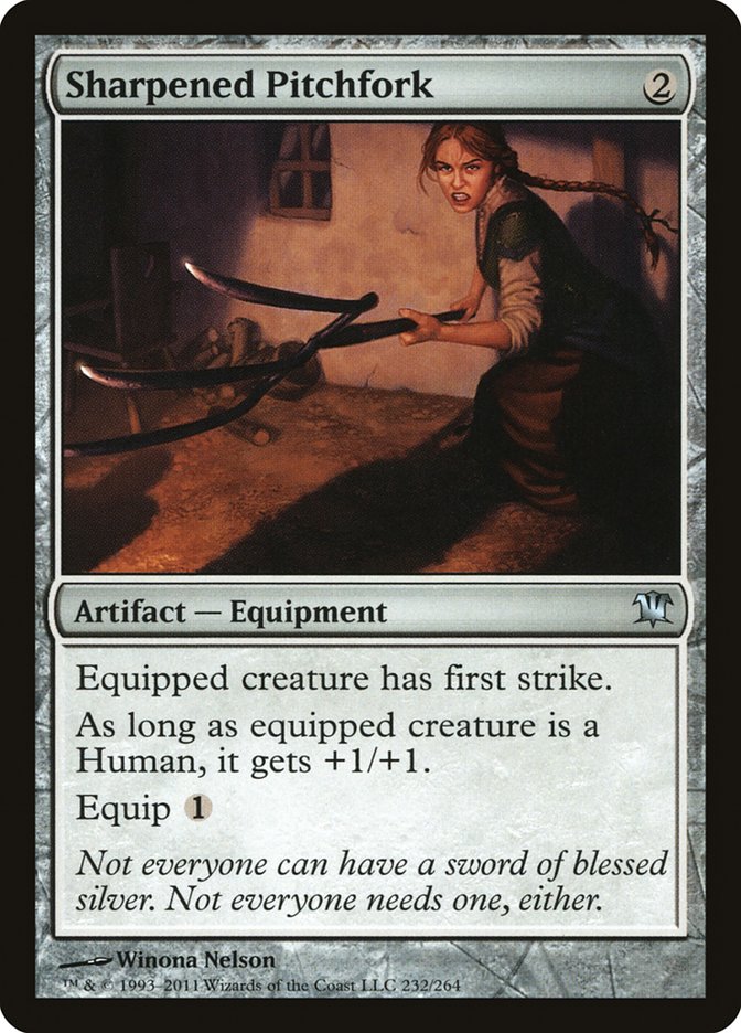 Sharpened Pitchfork (232) [Innistrad] | Odin's Place