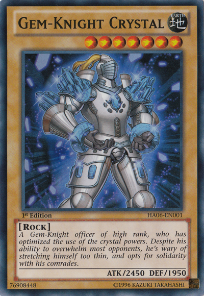 Gem-Knight Crystal [HA06-EN001] Super Rare | Odin's Place