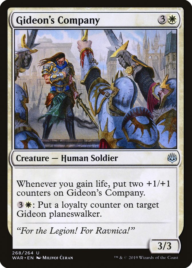 Gideon's Company (268) [War of the Spark] | Odin's Place