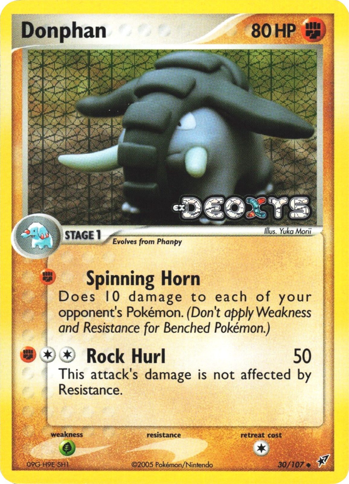 Donphan (30/107) (Stamped) [EX: Deoxys] | Odin's Place