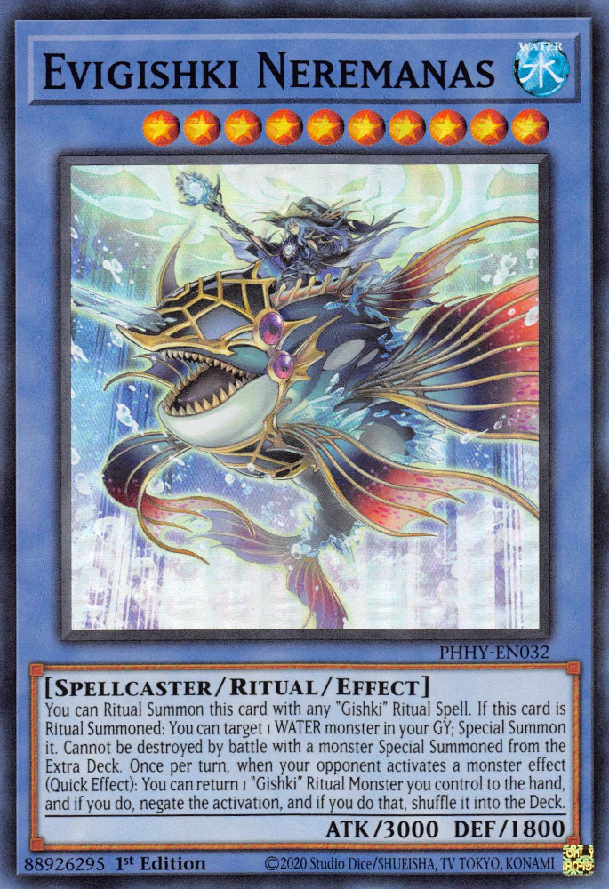 Evigishki Neremanas [PHHY-EN032] Super Rare | Odin's Place