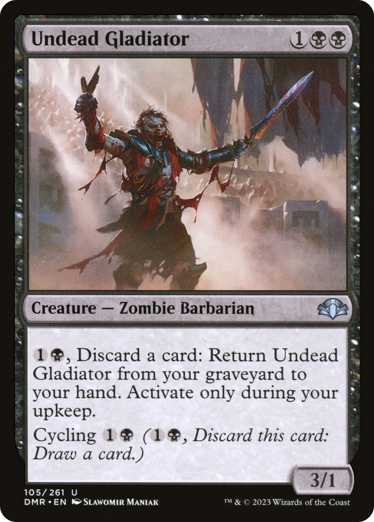 Undead Gladiator [Dominaria Remastered] | Odin's Place