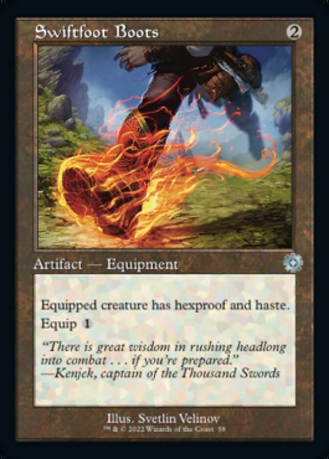 Swiftfoot Boots (Retro) [The Brothers' War Retro Artifacts] | Odin's Place