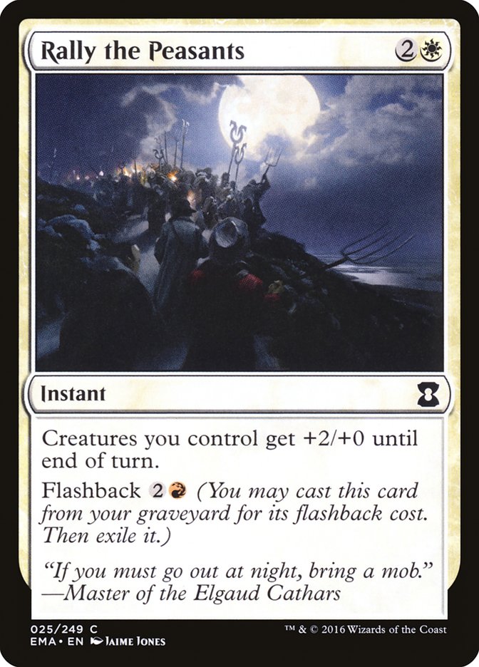Rally the Peasants (25) [Eternal Masters] | Odin's Place