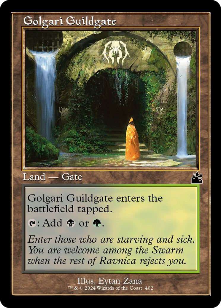 Golgari Guildgate (Retro Frame) [Ravnica Remastered] | Odin's Place