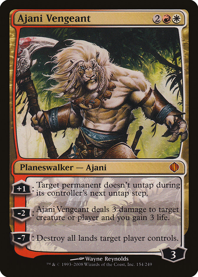 Ajani Vengeant (154) [Shards of Alara] | Odin's Place