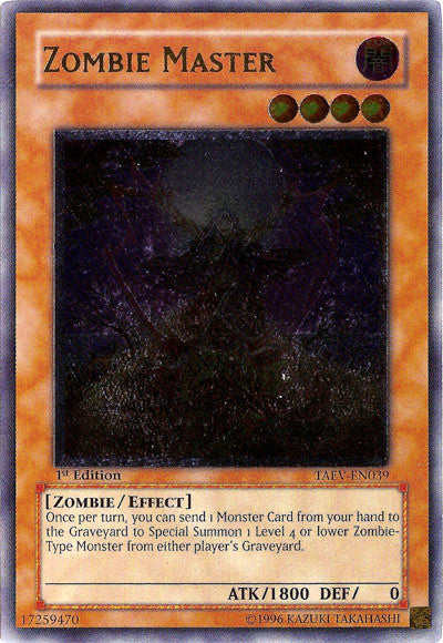 Zombie Master [TAEV-EN039] Ultimate Rare | Odin's Place
