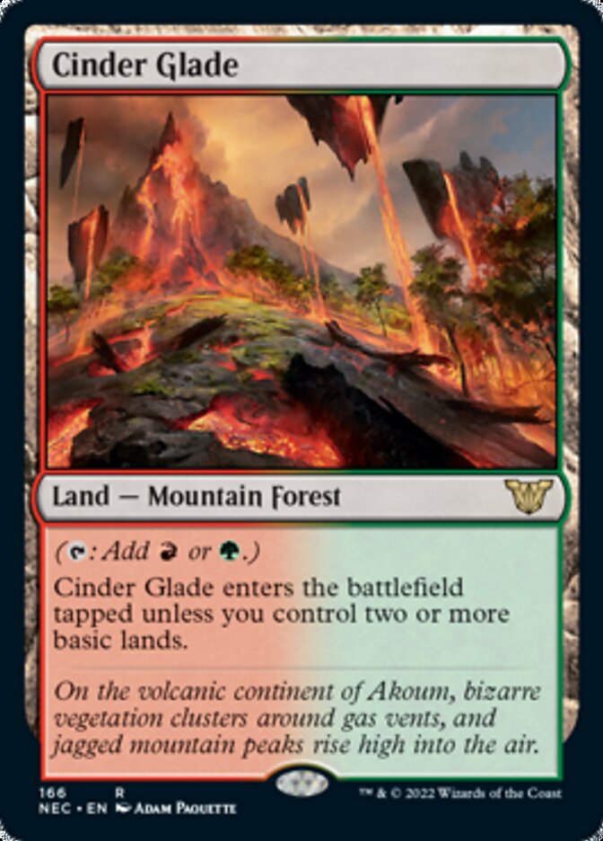 Cinder Glade [Kamigawa: Neon Dynasty Commander] | Odin's Place
