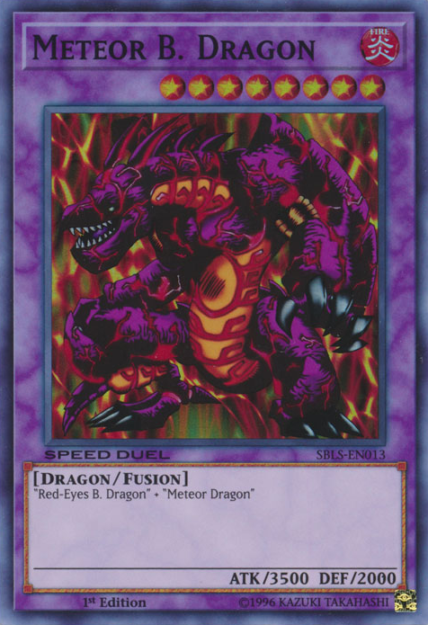 Meteor B. Dragon [SBLS-EN013] Super Rare | Odin's Place
